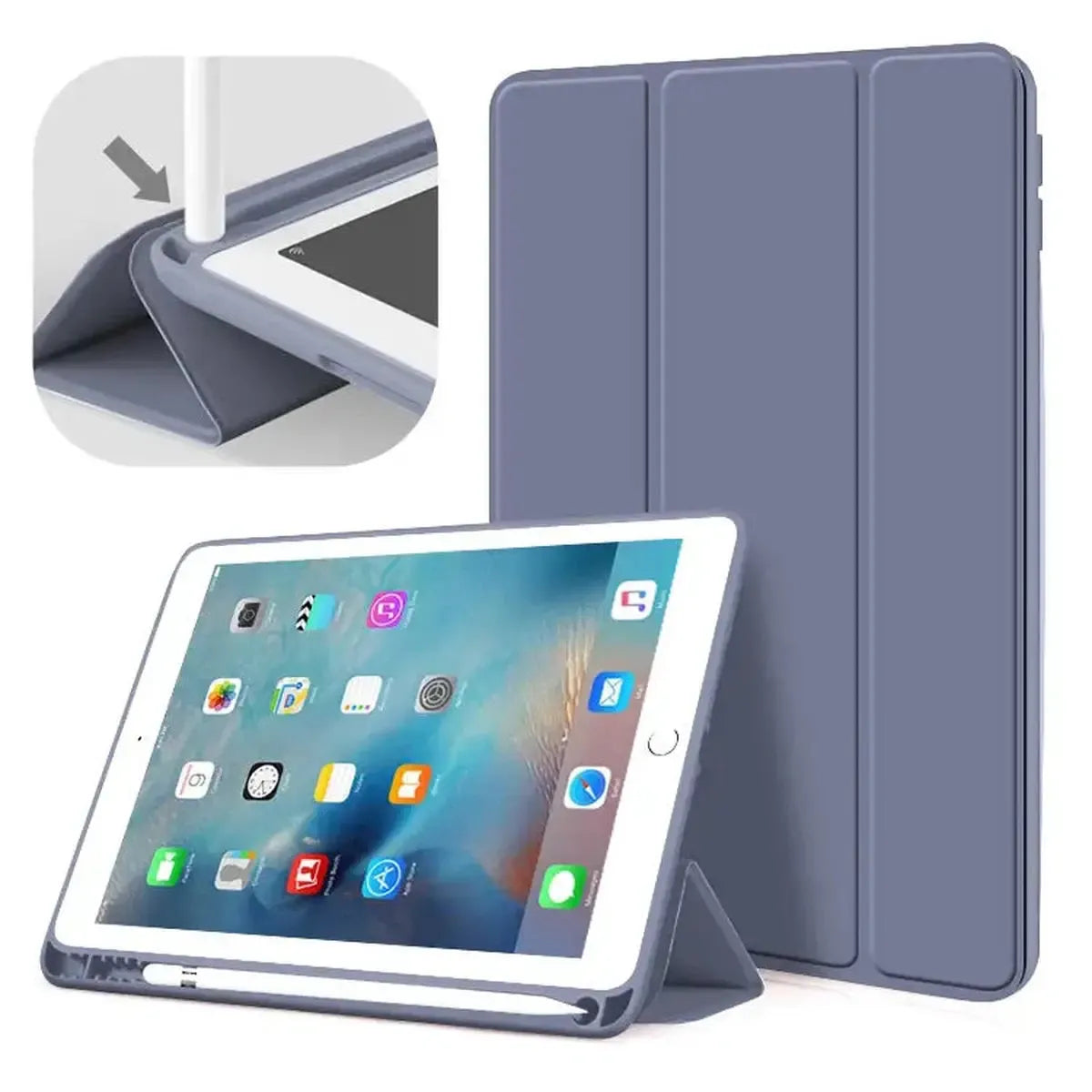 360° Rotation IPad Case For 2024 Air 11 M2 Pro 13/11 M4 Air 4 5 10.9 IPad 7/8/9/10th Generation Mini 6 Tablet Stand Cover - 7