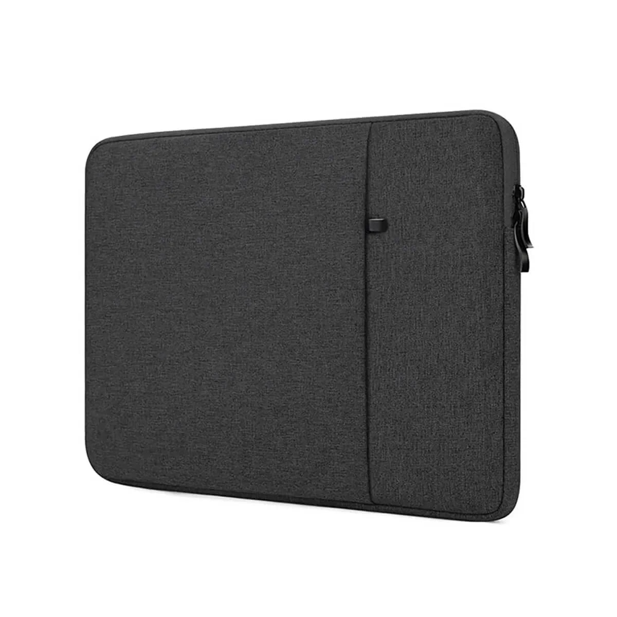 Buy Laptop Sleeve, 14.1-15.6 Inch, Compatible with MacBook, HP, Dell, ASUS, Lenovo, Vertical Polyester Bag with Pocket - CLASSIC LAPTOP SLEEVE at Caseles-14.1-15.4 inch, Black