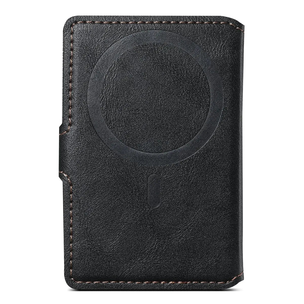 Buy Magnetic Wallet & Phone Stand,Classic Magnetic Card Holder Wallet at Caseles-Brown, 