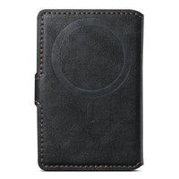 Buy Magnetic Wallet & Phone Stand,Classic Magnetic Card Holder Wallet at Caseles-Brown, 