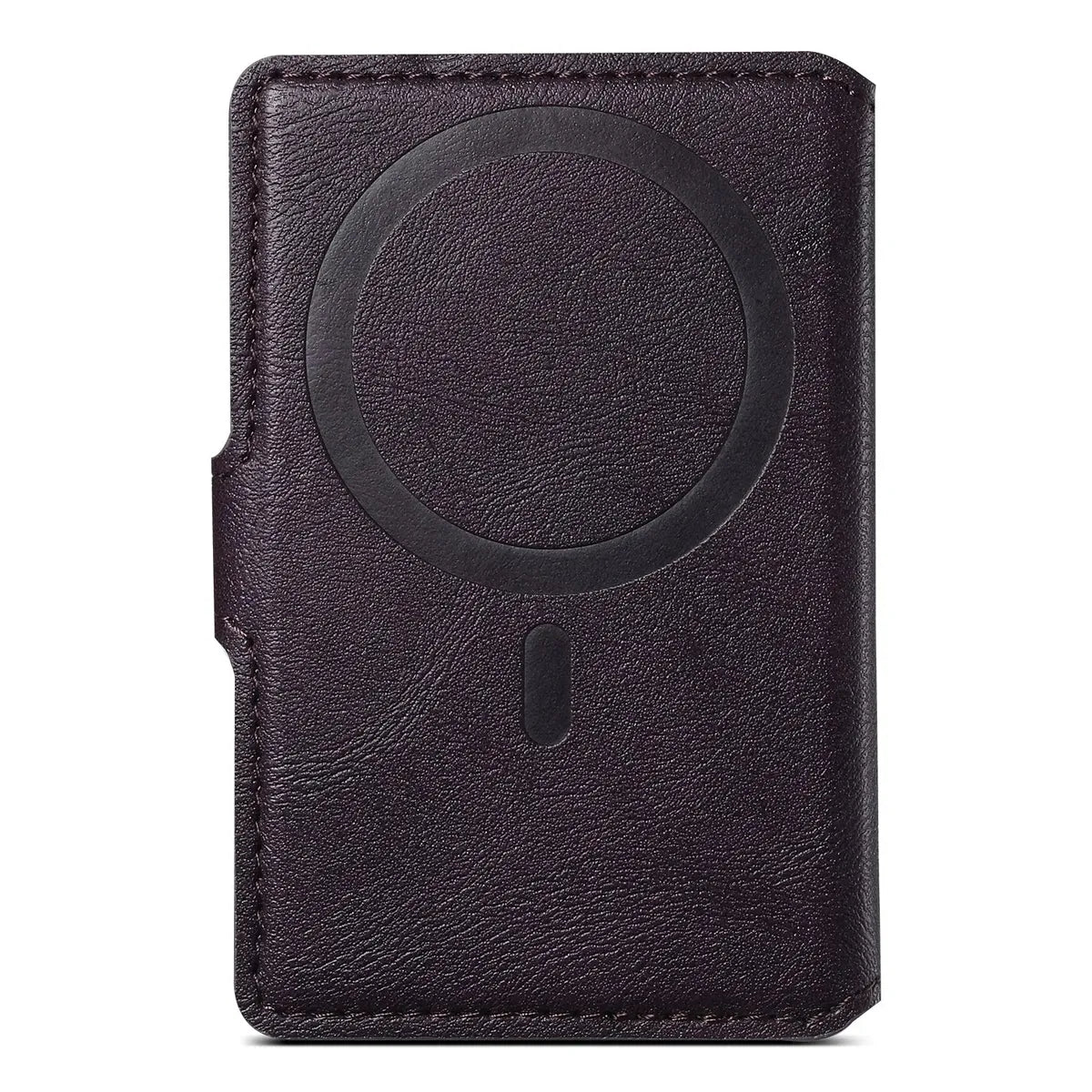 Buy Magnetic Wallet & Phone Stand,Classic Magnetic Card Holder Wallet at Caseles-Brown, 