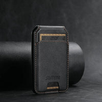 Buy Magnetic Wallet & Phone Stand,Classic Magnetic Card Holder Wallet S2 at Caseles-Brown, 