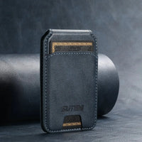 Buy Magnetic Wallet & Phone Stand,Classic Magnetic Card Holder Wallet S2 at Caseles-Brown, 