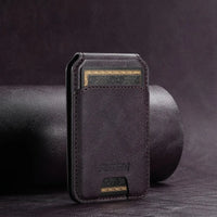 Buy Magnetic Wallet & Phone Stand,Classic Magnetic Card Holder Wallet S2 at Caseles-Brown, 