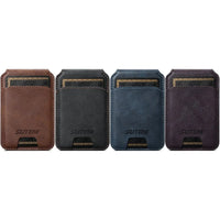 Buy Magnetic Wallet & Phone Stand,Classic Magnetic Card Holder Wallet S2 at Caseles-Brown, 