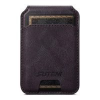 Buy Magnetic Wallet & Phone Stand,Classic Magnetic Card Holder Wallet S2 at Caseles-Brown, 