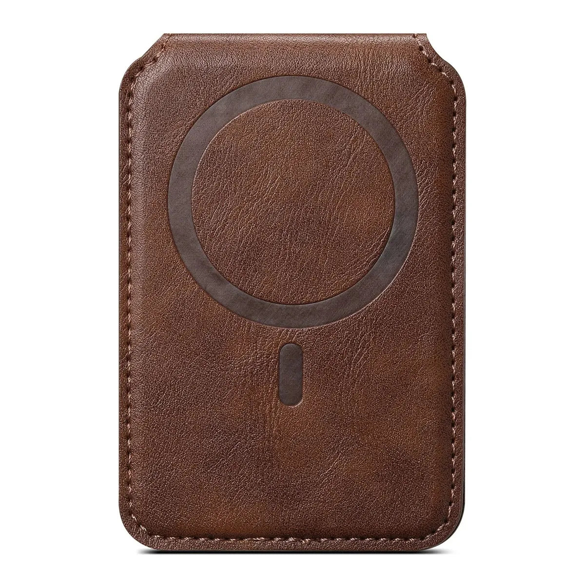 Buy Magnetic Wallet & Phone Stand,Classic Magnetic Card Holder Wallet S2 at Caseles-Brown, 