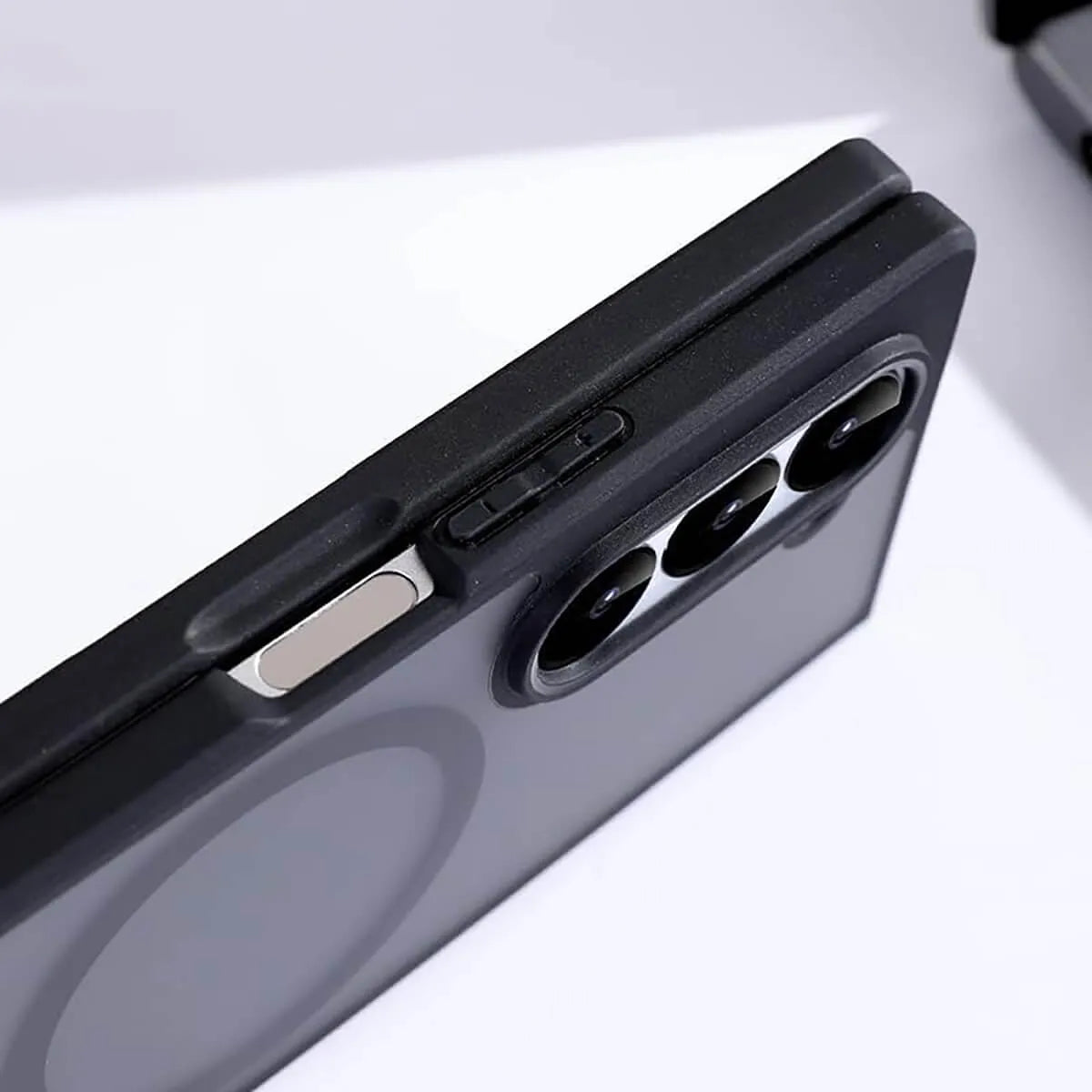 Buy Magnetic Case for Samsung Galaxy Z Fold & Flip, Slim Matte Translucent Shockproof Cover, MagSafe Compatible, Classic Magsafe Case for Galaxy Z at Caseles-Samsung Galaxy Z Fold 7, 
