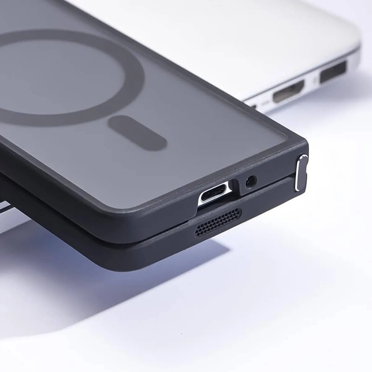 Buy Magnetic Case for Samsung Galaxy Z Fold & Flip, Slim Matte Translucent Shockproof Cover, MagSafe Compatible, Classic Magsafe Case for Galaxy Z at Caseles-Samsung Galaxy Z Fold 7, 