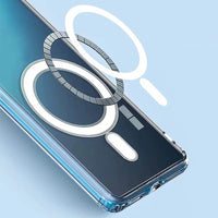 Buy Crystal Clear Shockproof Case, MagSafe Compatible for Samsung - Samsung MagSafe Case at Caseles-Samsung S24 Ultra, 