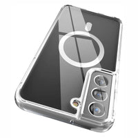 Buy Crystal Clear Shockproof Case, MagSafe Compatible for Samsung - Samsung MagSafe Case at Caseles-Samsung S24 Ultra, 