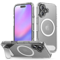 Buy MagSafe iPhone 17 Case with Camera Button, Military-Grade Protection - iPhone MagSafe Clear Case at Caseles -iPhone 17 Pro Max, Clear