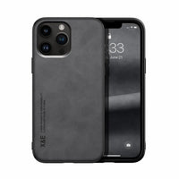 Buy Camera & Screen Protection, Shockproof Drop Protection, Precise Cutouts, Stylish Leather Case for iPhone,CORBIN at Caseles-iPhone 16 Pro Max, Carter-LightGrey