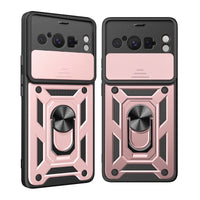 Buy Metal Heavy Duty Rugged Defender Cover For Pixel, with Built in Screen Protector, FullBody Protective Shockproof Heavy Duty Rugged Defender Cover,Colm at Caseles-Google Pixel 9 Pro XL, Black