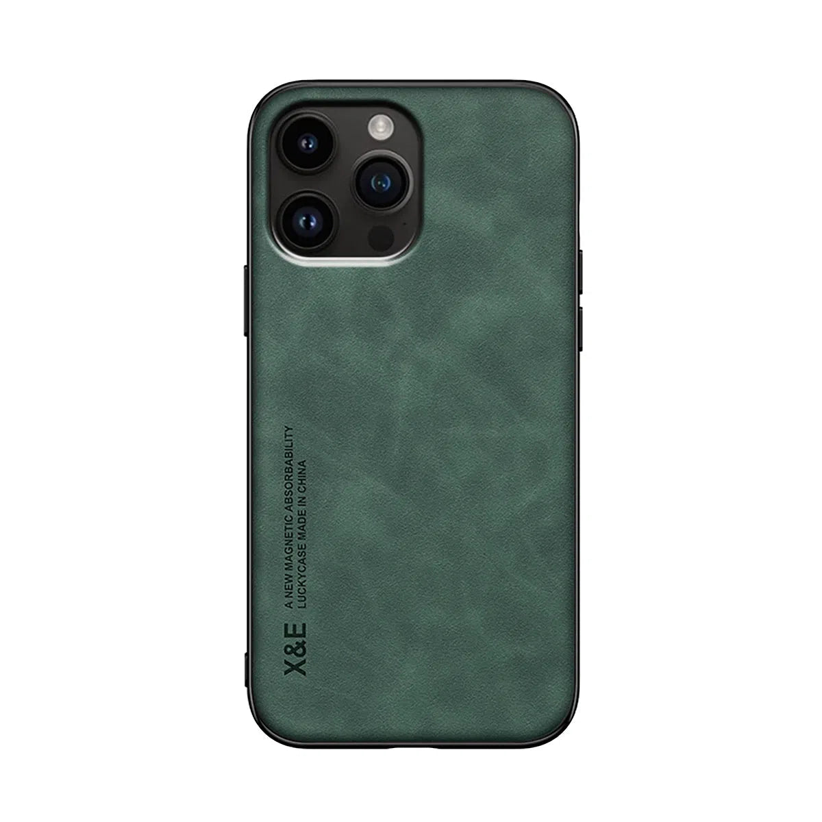 Buy Camera & Screen Protection, Shockproof Drop Protection, Precise Cutouts, Stylish Leather Case for iPhone,CORBIN at Caseles-iPhone 16 Pro Max, Carter-Green