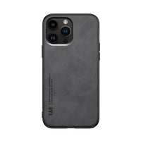 Buy Camera & Screen Protection, Shockproof Drop Protection, Precise Cutouts, Stylish Leather Case for iPhone,CORBIN at Caseles-iPhone 16 Pro Max, Carter-LightGrey