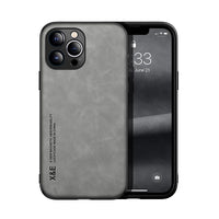 Buy Camera & Screen Protection, Shockproof Drop Protection, Precise Cutouts, Stylish Leather Case for iPhone,CORBIN at Caseles-iPhone 16 Pro Max, Carter-LightGrey