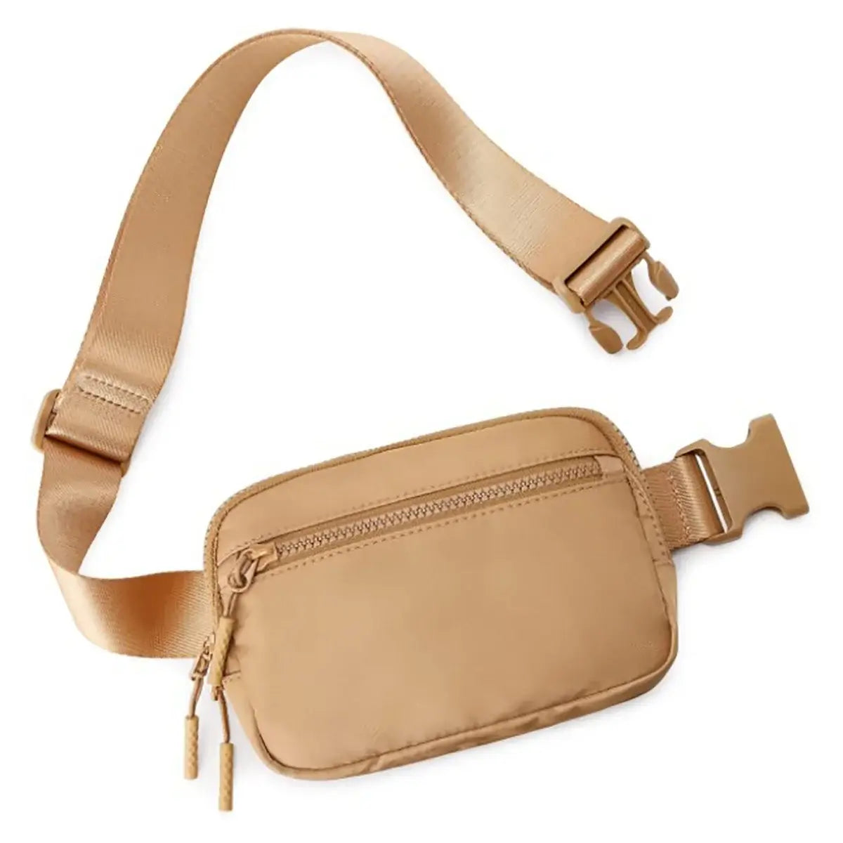 Buy 4-Pocket Fanny Packs: Lightweight Belt Bag & Crossbody Waist Pack for Travel & Sport - CROSSBODY BELT BAG at Caseles-Brown, 