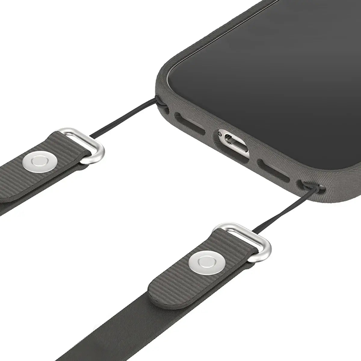 Buy Crossbody Strap Include Lanyard Clip For iPhone - CROSSBODY STRAP at Caseles-Black, 