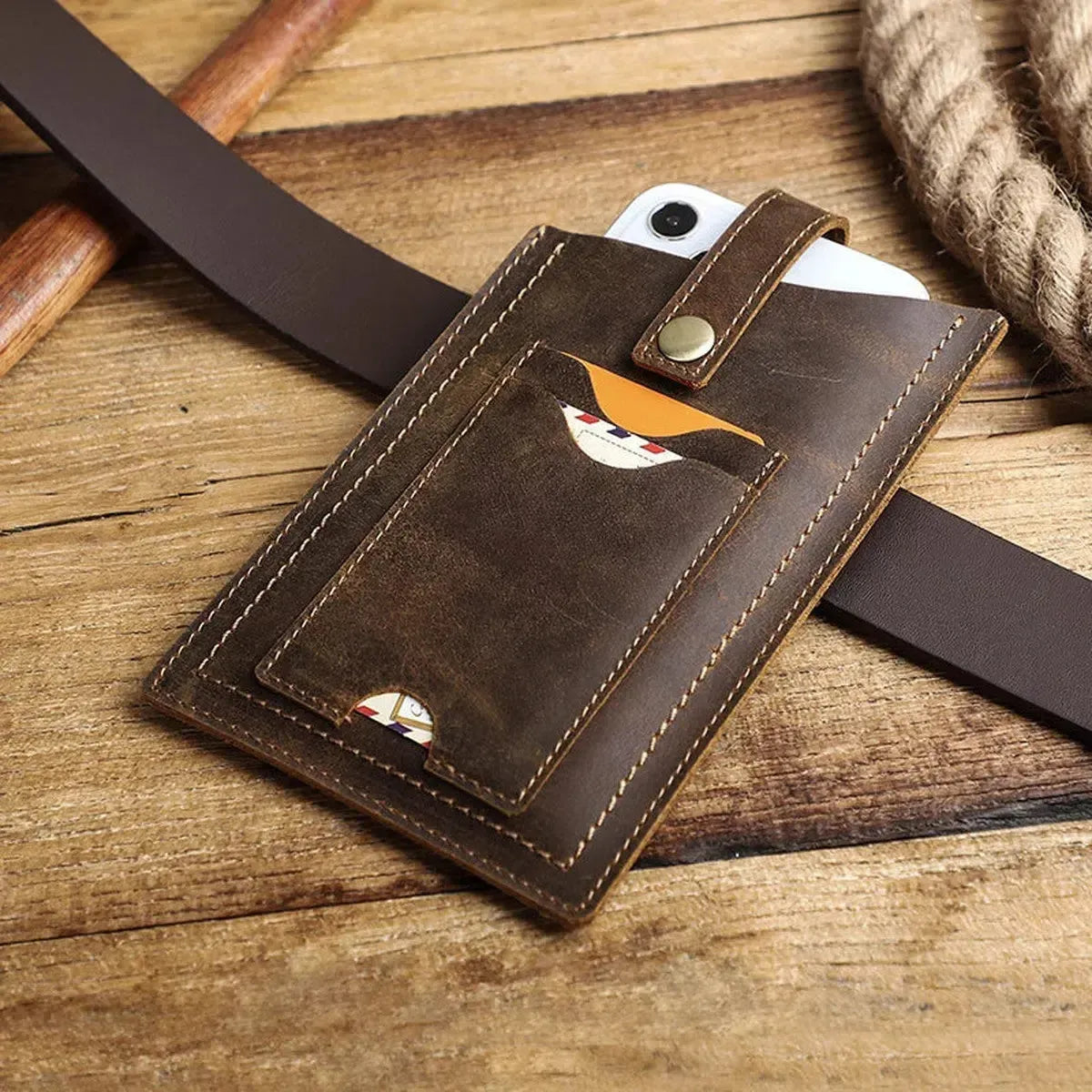 Caseles Leather Wallet Case For iPhone With Clip · Caseles Caseles Leather Wallet Case For iPhone With Clip · Caseles