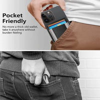 Buy Magnetic Wallet & Phone Stand,David at Caseles-DV-Black, 