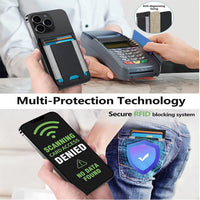 Buy Magnetic Wallet & Phone Stand,David at Caseles-DV-Black, 