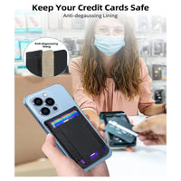 Buy Magnetic Wallet & Phone Stand,David at Caseles-DV-Black, 