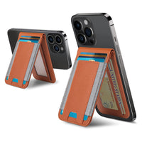 Buy Magnetic Wallet & Phone Stand,David at Caseles-DV-Brown, 