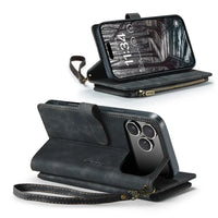 Buy Zipper Flip Folio Wallet Phone Case, Premium Leather Cover with Card Slots Cash Pocket Magnetic Closure and Kickstand,Devy at Caseles-iPhone 17 Pro Max, Khaki