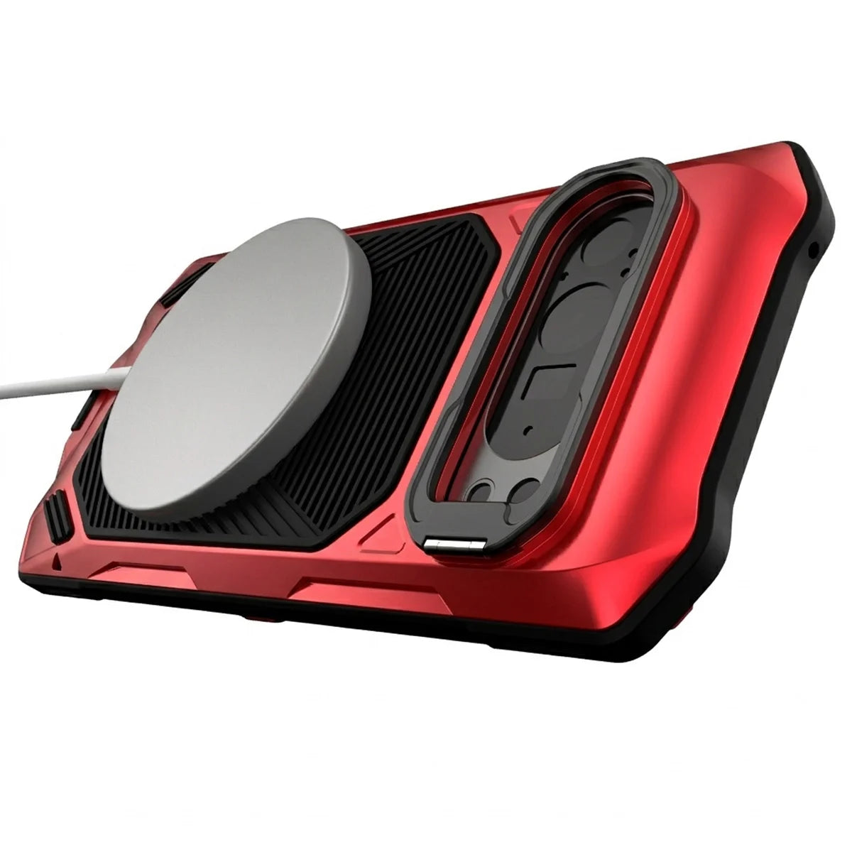 Buy Military Grade Magnetic Case for Google Pixel Series, Full-Body Armor with Screen Protector, 360° Rotatable Kickstand & Lens Guard - Drake at Caseles-Google Pixel 10 Pro XL, Black