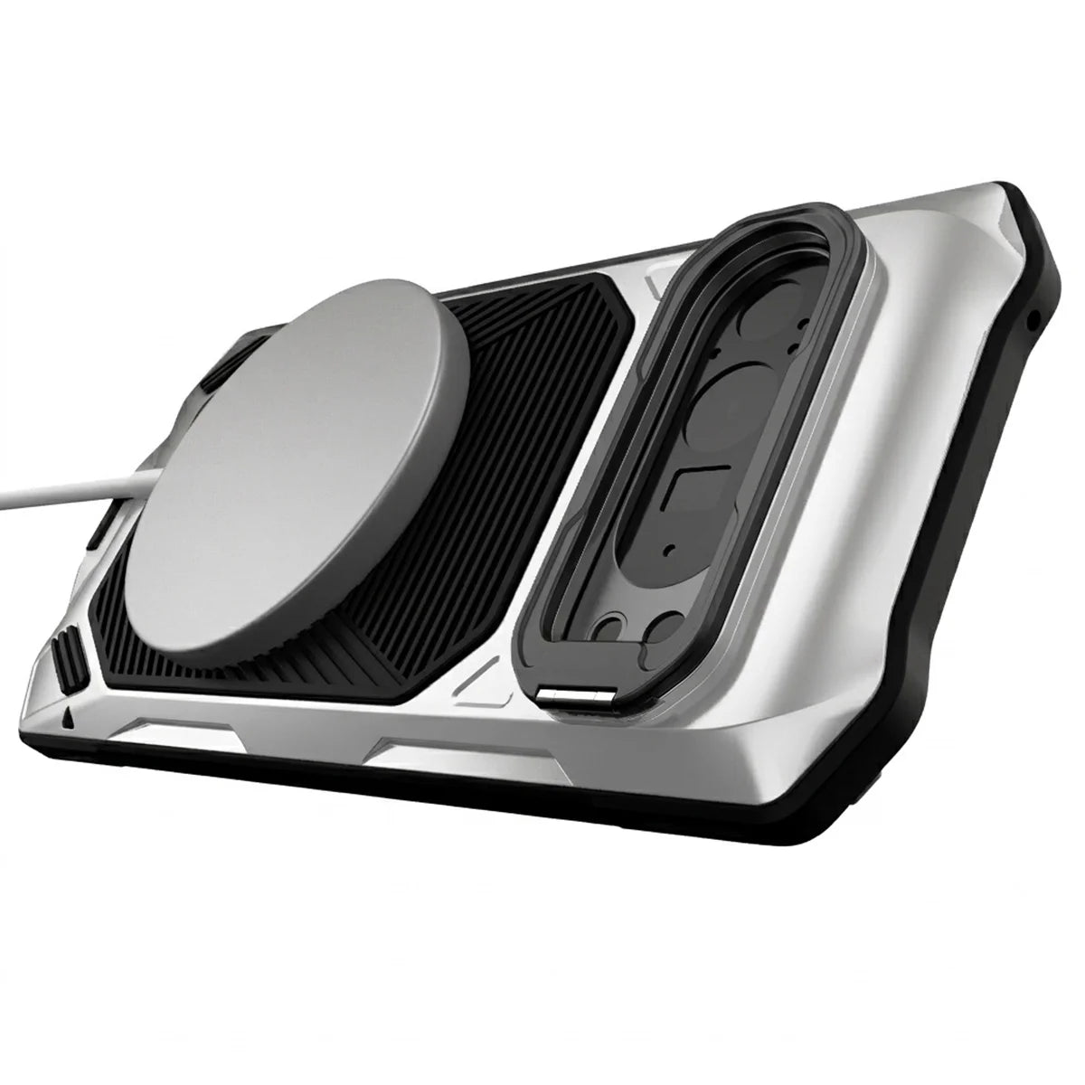 Buy Military Grade Magnetic Case for Google Pixel Series, Full-Body Armor with Screen Protector, 360° Rotatable Kickstand & Lens Guard - Drake at Caseles-Google Pixel 10 Pro XL, Black