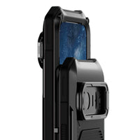 Buy Military Grade Magnetic Case for Google Pixel Series, Full-Body Armor with Screen Protector, 360° Rotatable Kickstand & Lens Guard - Drake at Caseles-Google Pixel 10 Pro XL, Black