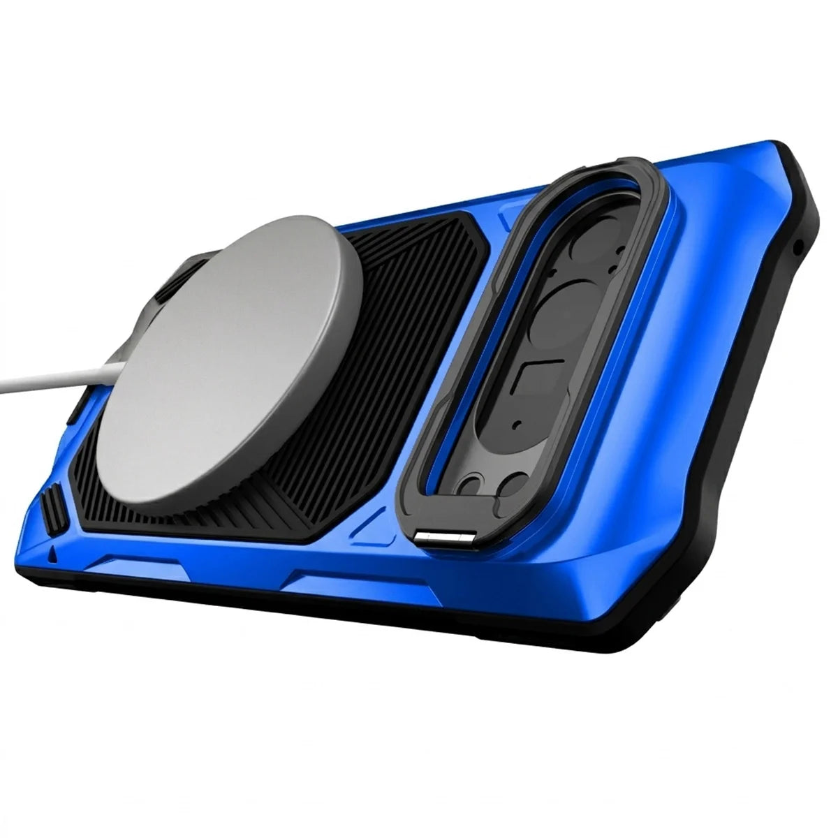 Buy Military Grade Magnetic Case for Google Pixel Series, Full-Body Armor with Screen Protector, 360° Rotatable Kickstand & Lens Guard - Drake at Caseles-Google Pixel 10 Pro XL, Black