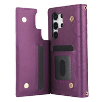 Buy Crossbody Wallet Case for Galaxy A Series, RFID Blocking Card Holder & Detachable Strap, Shockproof Leather Flip Cover, EFFIE at Caseles-Samsung Galaxy A73 5G, Black