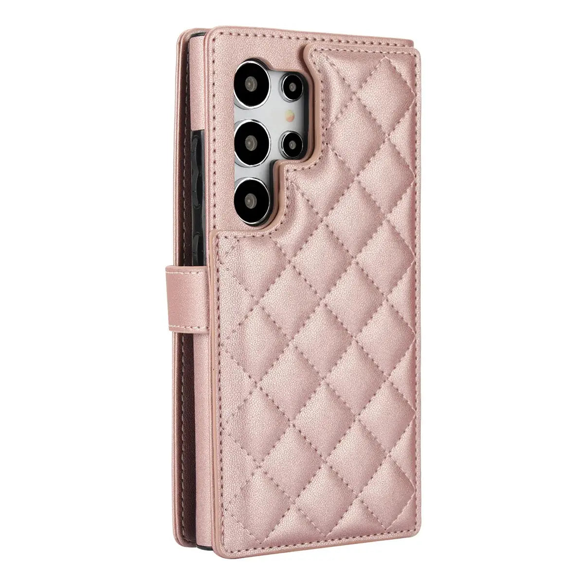 Buy Crossbody Wallet Case for Galaxy A Series, RFID Blocking Card Holder & Detachable Strap, Shockproof Leather Flip Cover, EFFIE at Caseles-Samsung Galaxy A73 5G, Black