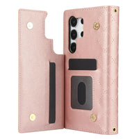 Buy Crossbody Wallet Case for Galaxy A Series, RFID Blocking Card Holder & Detachable Strap, Shockproof Leather Flip Cover, EFFIE at Caseles-Samsung Galaxy A73 5G, Black