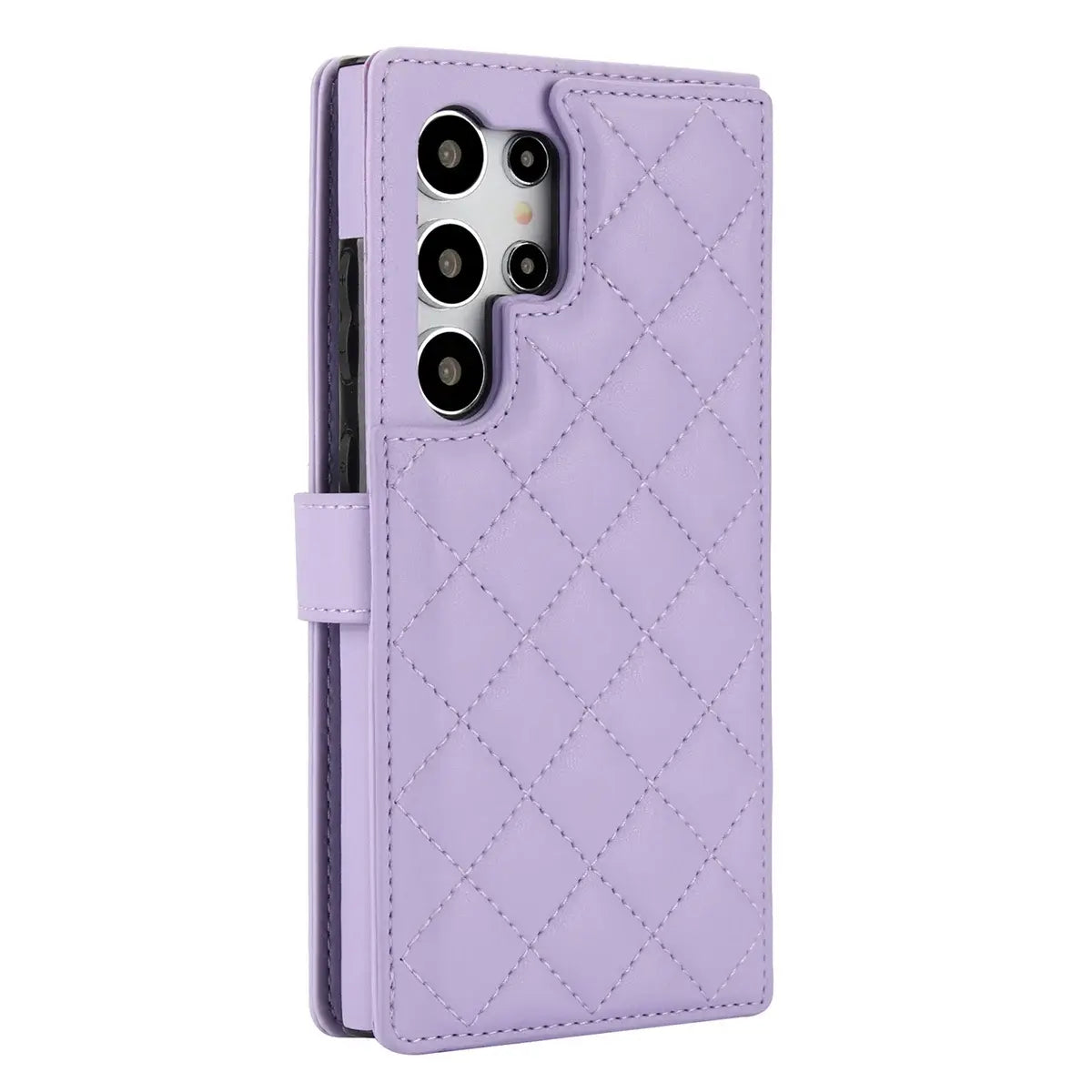 Buy Crossbody Wallet Case for Galaxy A Series, RFID Blocking Card Holder & Detachable Strap, Shockproof Leather Flip Cover, EFFIE at Caseles-Samsung Galaxy A73 5G, Black