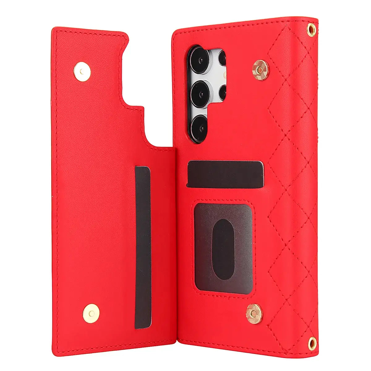 Buy Crossbody Wallet Case for Galaxy A Series, RFID Blocking Card Holder & Detachable Strap, Shockproof Leather Flip Cover, EFFIE at Caseles-Samsung Galaxy A73 5G, Black