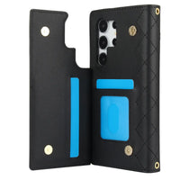 Buy Crossbody Wallet Case for Galaxy A Series, RFID Blocking Card Holder & Detachable Strap, Shockproof Leather Flip Cover, EFFIE at Caseles-Samsung Galaxy A73 5G, Black