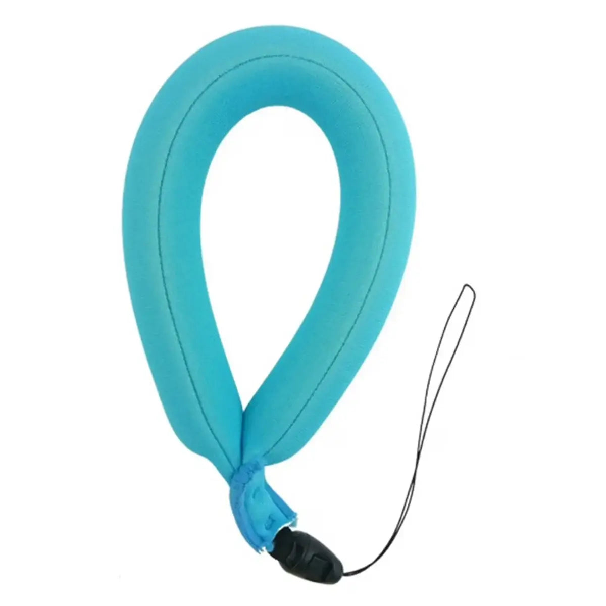 By Universal Floating Wrist Strap for Waterproof Action Cameras, High-Visibility Buoyant Camera Float for Swimming and Snorkeling, Durable Diving Fabric Wristband - FLOATING WRIST STRAP at Caseles-Blue, 