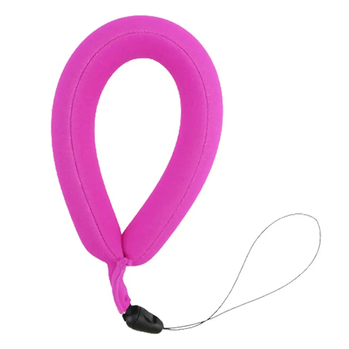 By Universal Floating Wrist Strap for Waterproof Action Cameras, High-Visibility Buoyant Camera Float for Swimming and Snorkeling, Durable Diving Fabric Wristband - FLOATING WRIST STRAP at Caseles-Rose Pink, 