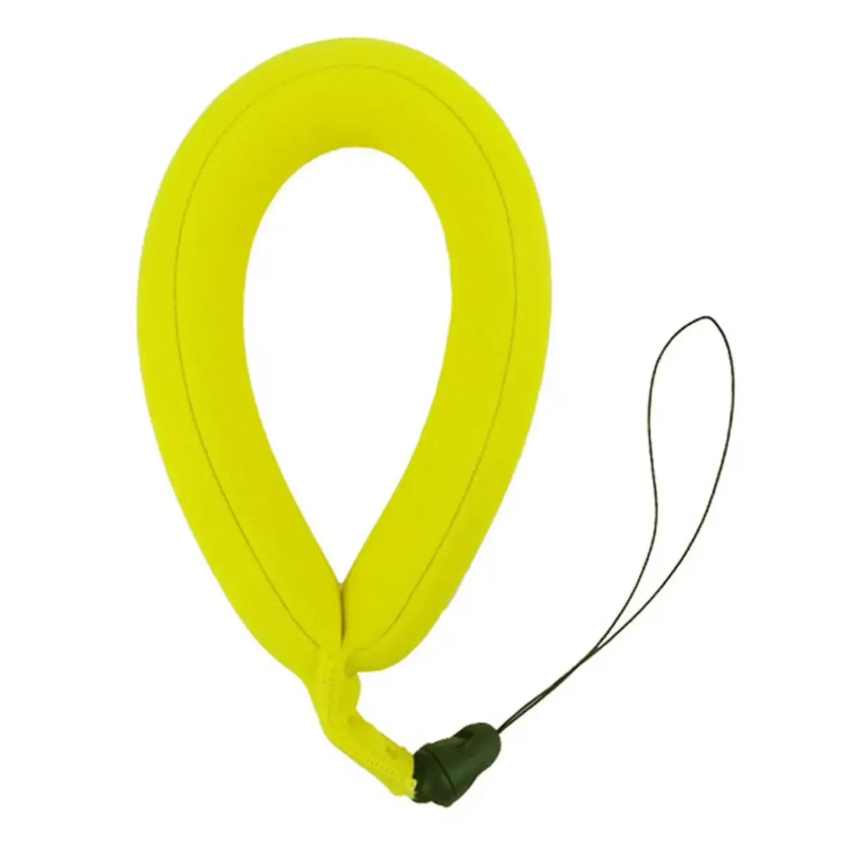 By Universal Floating Wrist Strap for Waterproof Action Cameras, High-Visibility Buoyant Camera Float for Swimming and Snorkeling, Durable Diving Fabric Wristband - FLOATING WRIST STRAP at Caseles-Yellow, 