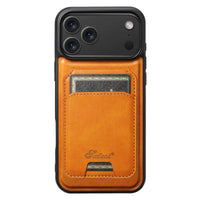 Buy Full Coverage Protection, Leather Phone case, Phone Stander, Card Holder Wallet Case,Francis at Caseles-iPhone 17 Pro Max, Francis-Coffee