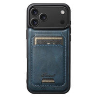 Buy Full Coverage Protection, Leather Phone case, Phone Stander, Card Holder Wallet Case,Francis at Caseles-iPhone 17 Pro Max, Francis-Coffee