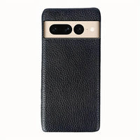 Buy Genuine Leather Google Pixel Case, Shockproof Slim Protective Grain Leather Cover – GAEL at Caseles-Google Pixel 9 Pro, Black