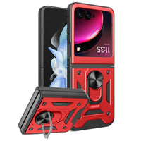 Buy Metal Phone Case, with Built in Screen Protector, FullBody Protective Shockproof Heavy Duty Rugged Defender Cover,Callum at Caseles-Motorola Razr 60 Ultra, Callum-Red