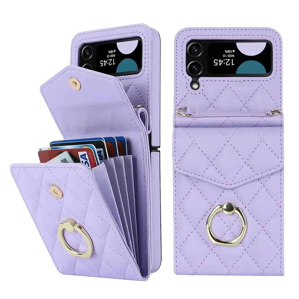 Caseles Crossbody Wallet Phone Case, 360 Rotation Ring Holder, Card Slots & Detachable Wrist Strap, RFID Blocking, Kickstand, Shockproof Cover · Caseles Caseles Crossbody Wallet Phone Case, 360 Rotation Ring Holder, Card Slots & Detachable Wrist Strap, RFID Blocking, Kickstand, Shockproof Cover · Caseles