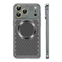 Buy Aluminum Alloy Case,360° Border Coverage,Super Magnetic Attraction,Metal case,iPhone Case,Hector at Caseles-iPhone 17 Pro Max, Black