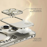 Buy Aluminum Alloy Case,360° Border Coverage,Super Magnetic Attraction,Metal case,iPhone Case,Hector at Caseles-iPhone 17 Pro Max, Orange