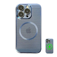 Buy Shipmycase Electroplating Heat Dissipation，360° Border Coverage，Lightweight Design，iPhone Case -Henry at Shipmycase-Blue, iPhone 16 Pro Max